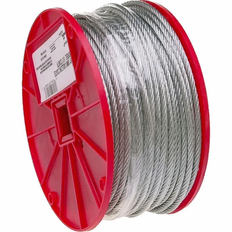 Larach y Cia : Cable Acero Inoxidable Durasteel Hillman 9-Pie  Capacidad-50Lbs