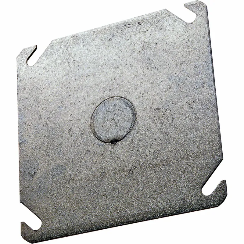 Larach y Cia : Caja Metalica Artmark 4X4X1-1/2 Agujeros 1/2 y 3/4