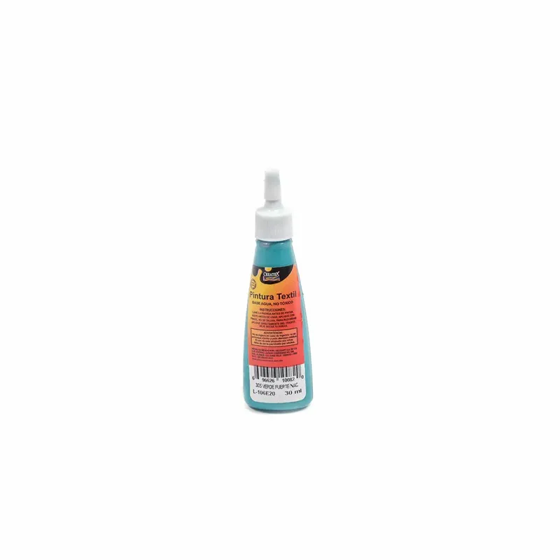 Pintura Textil Createx 30 ml Verde Fuerte