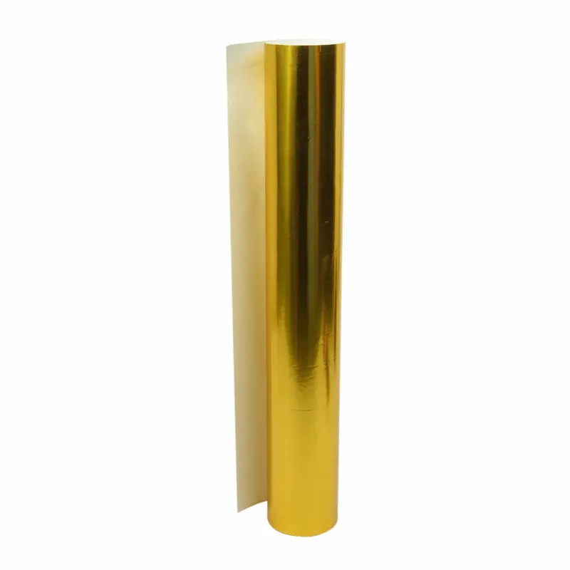 Larach y Cia : Papel Aluminio Dorado Metalizados 50X70Cm 80Gsm