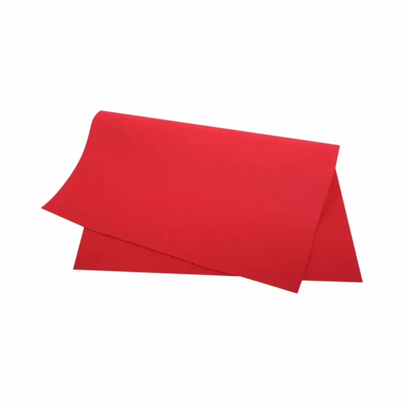 Fieltro Rígido Rojo 2mm (20x30cm) - FieltroZitos