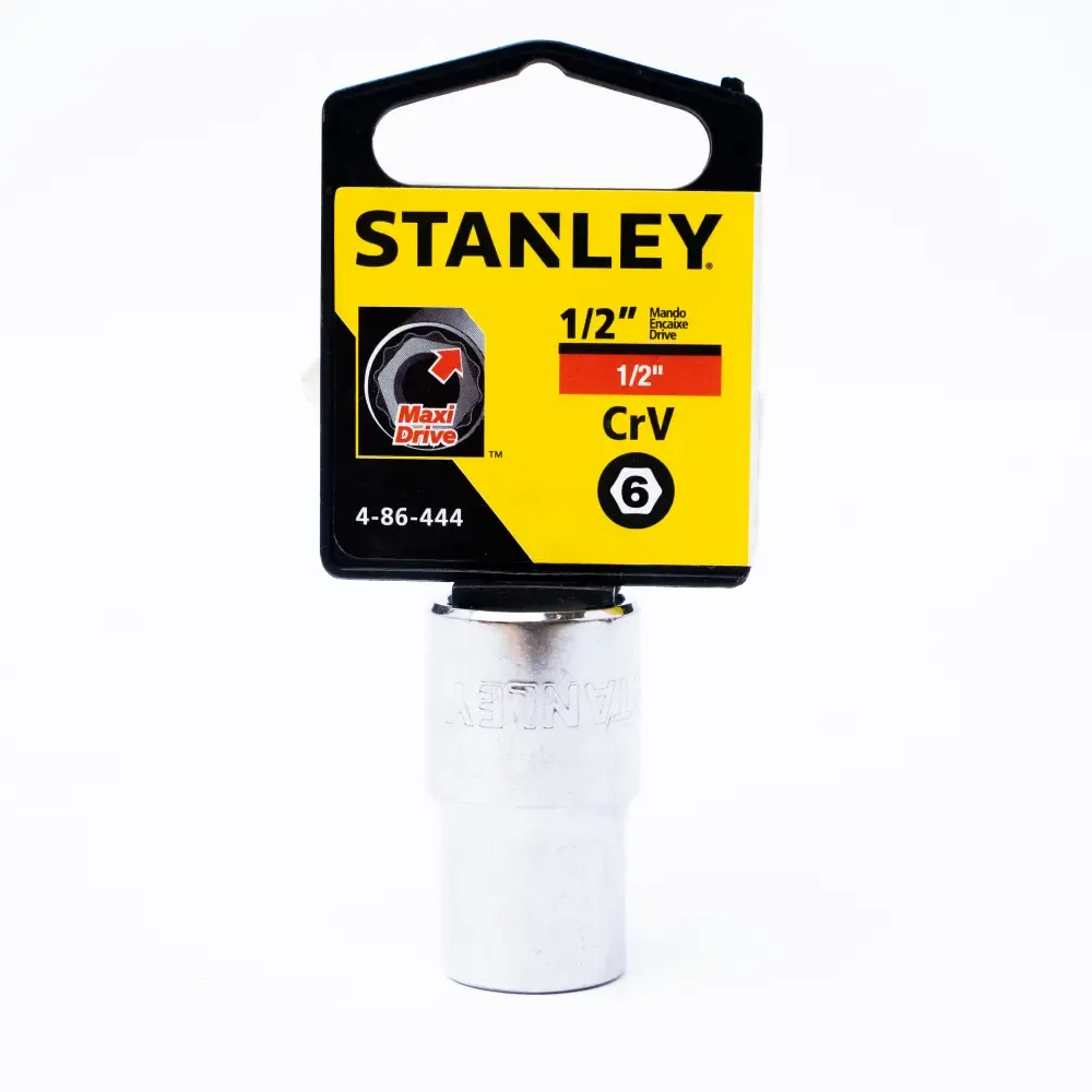 Cubo Corto Hexagonal En Pulgadas Stanley 1/2X1/2-Plg