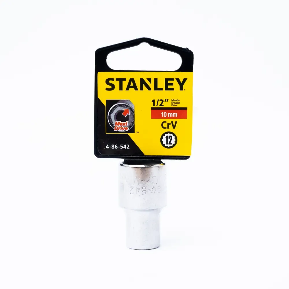 Cubo Corto Estrella Métrico Stanley 1/2Plgx10Mm 