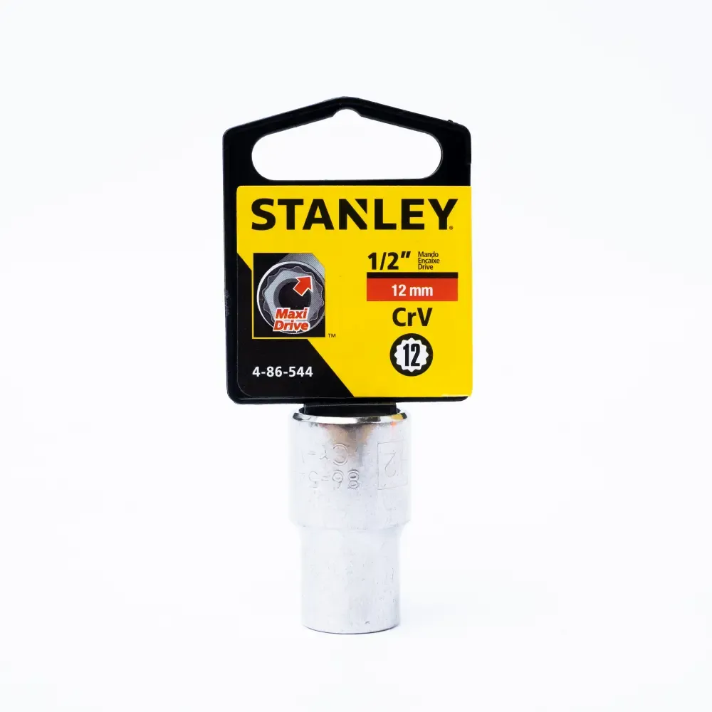 Cubo Corto Estrella Métrico Stanley 1/2Plgx12Mm 