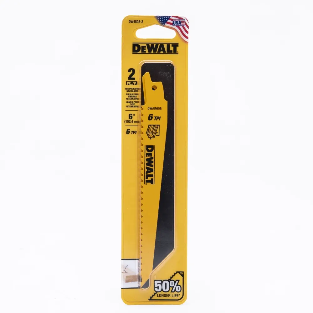 Sierra para Madera Dewaltd 6X6 Tpi 2Pzs