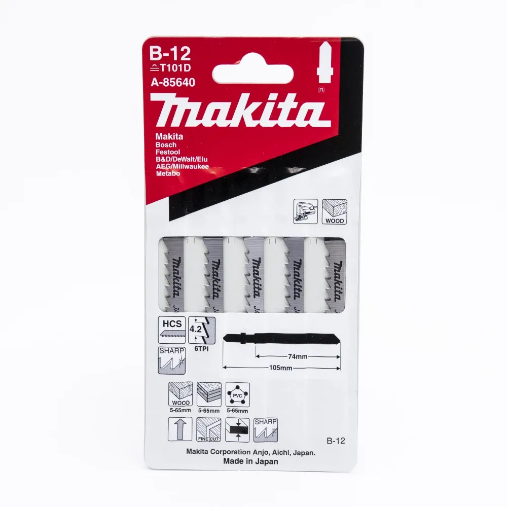 Sierra Caladora Makita 105mm 5Pzs Mad.T Zanco