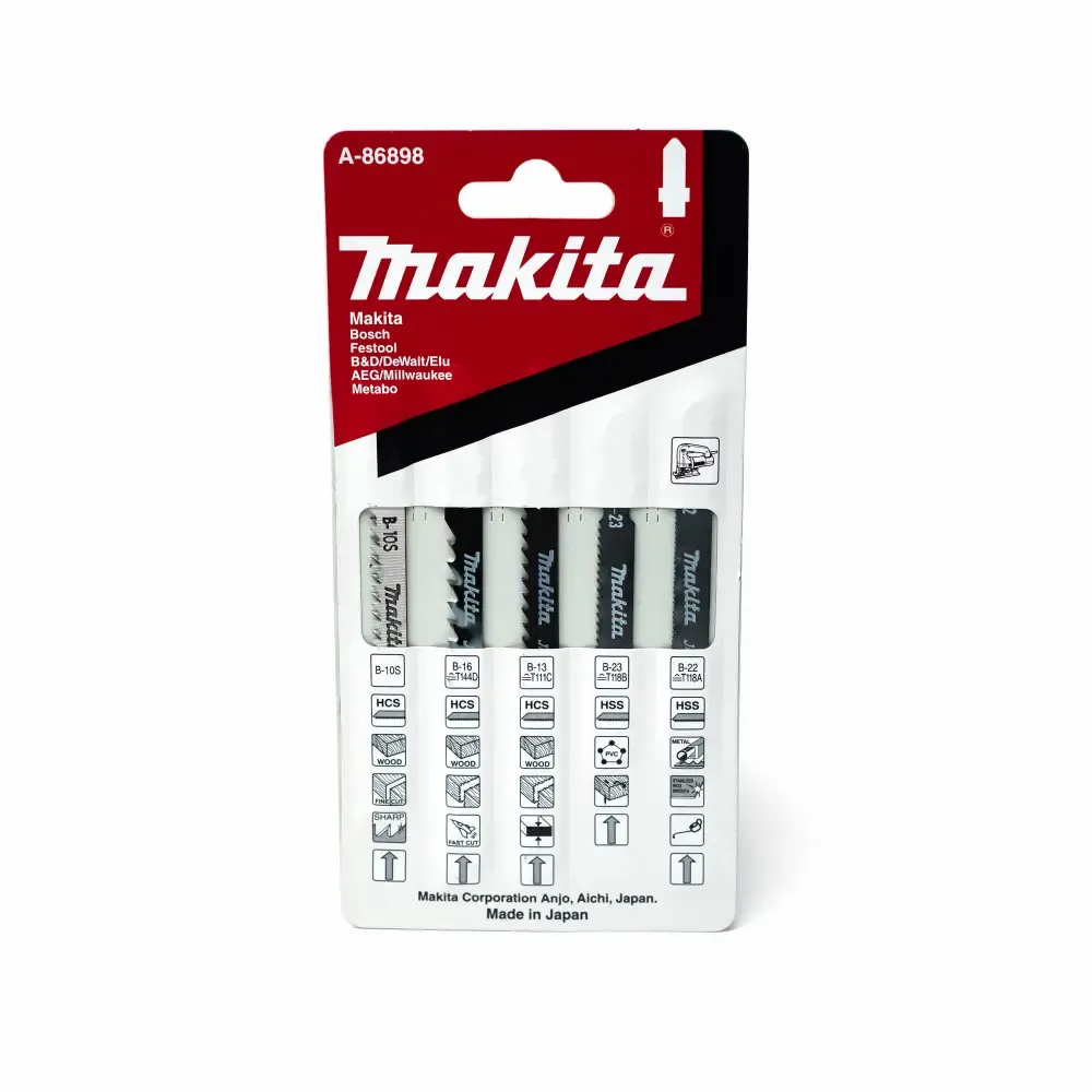 Sierra Caladora Makita 5Pzs