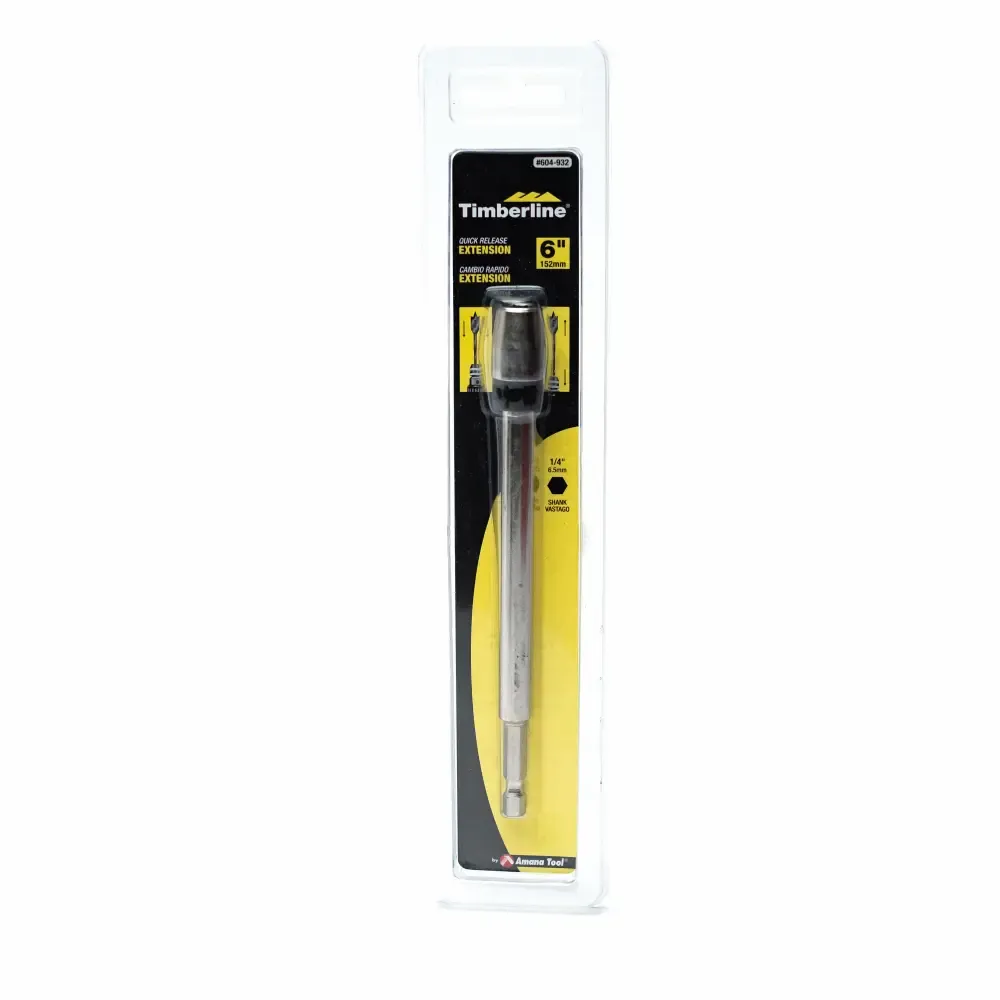 Adaptador Extension para Desarmador Amana Tool 1/4X6Plg