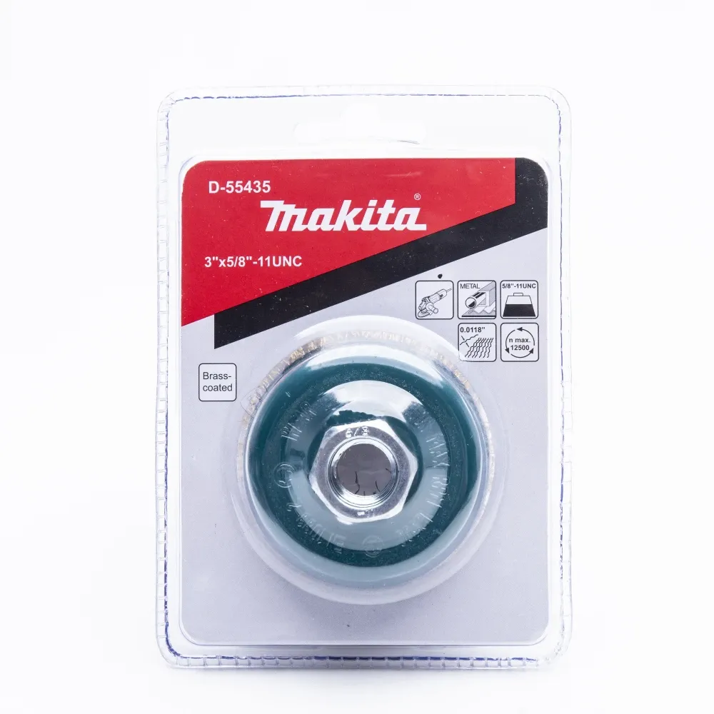 Cepillo Makita Metalico Copa 3X5/8Plg