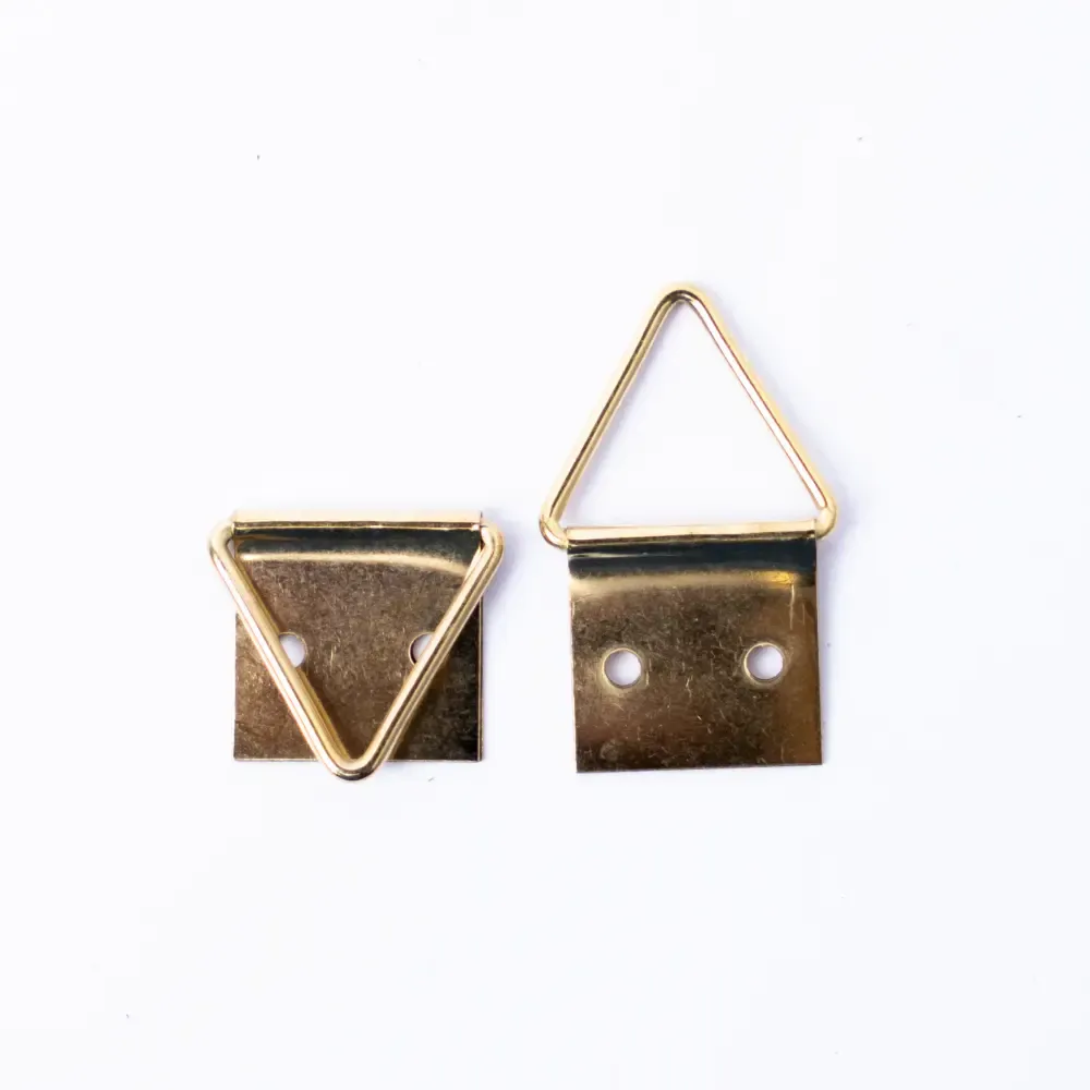 Gancho Metalico Triangular Para Cuadro #3 10-Piezas