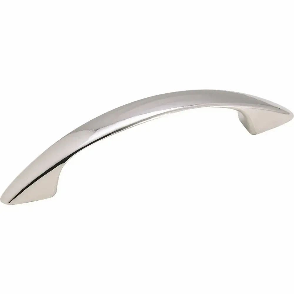Llamador Curvo Cromo Pulido Para Mueble Amerock 76Mm