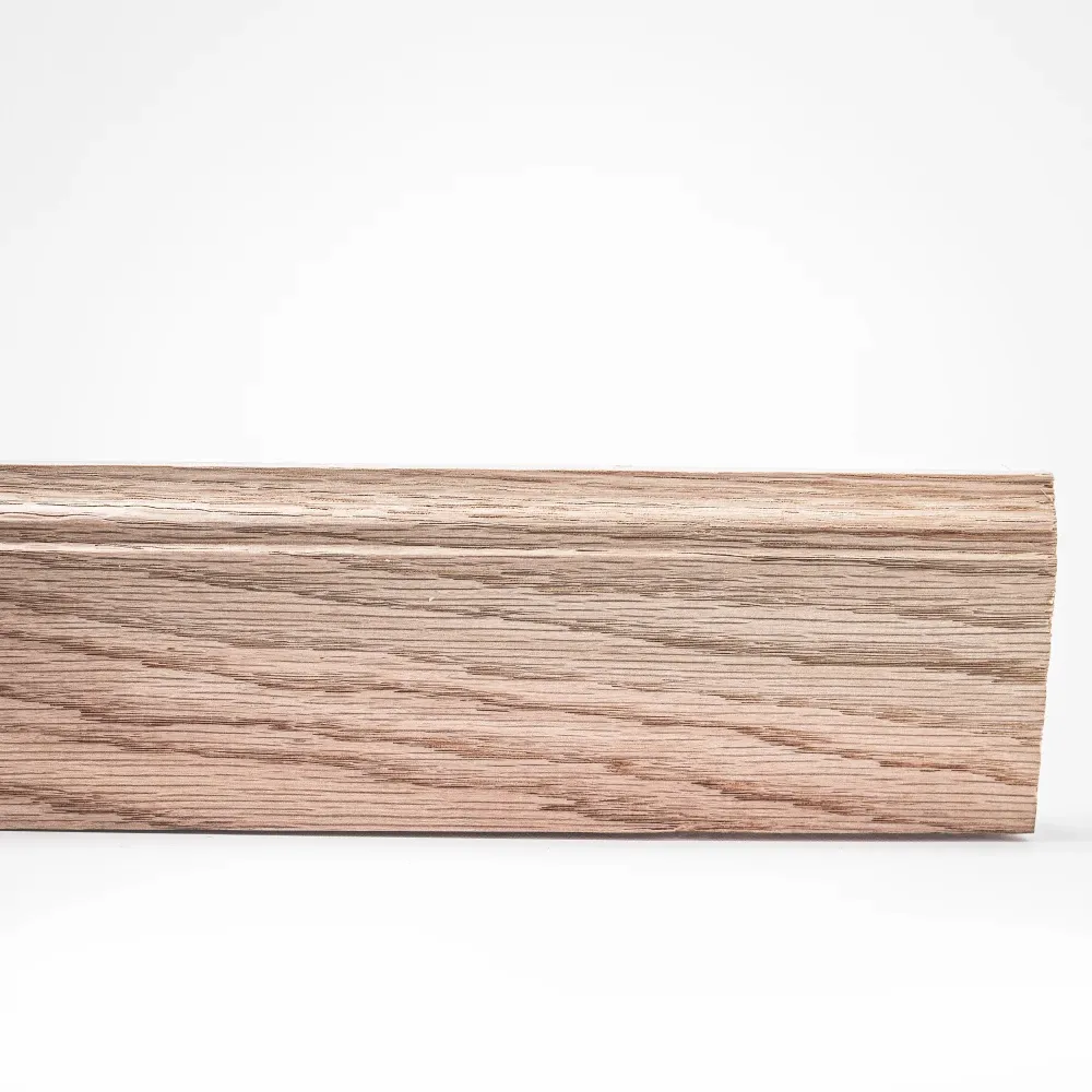 Moldura Madera W375O 3/4X3X8' Zocalo Red Oak