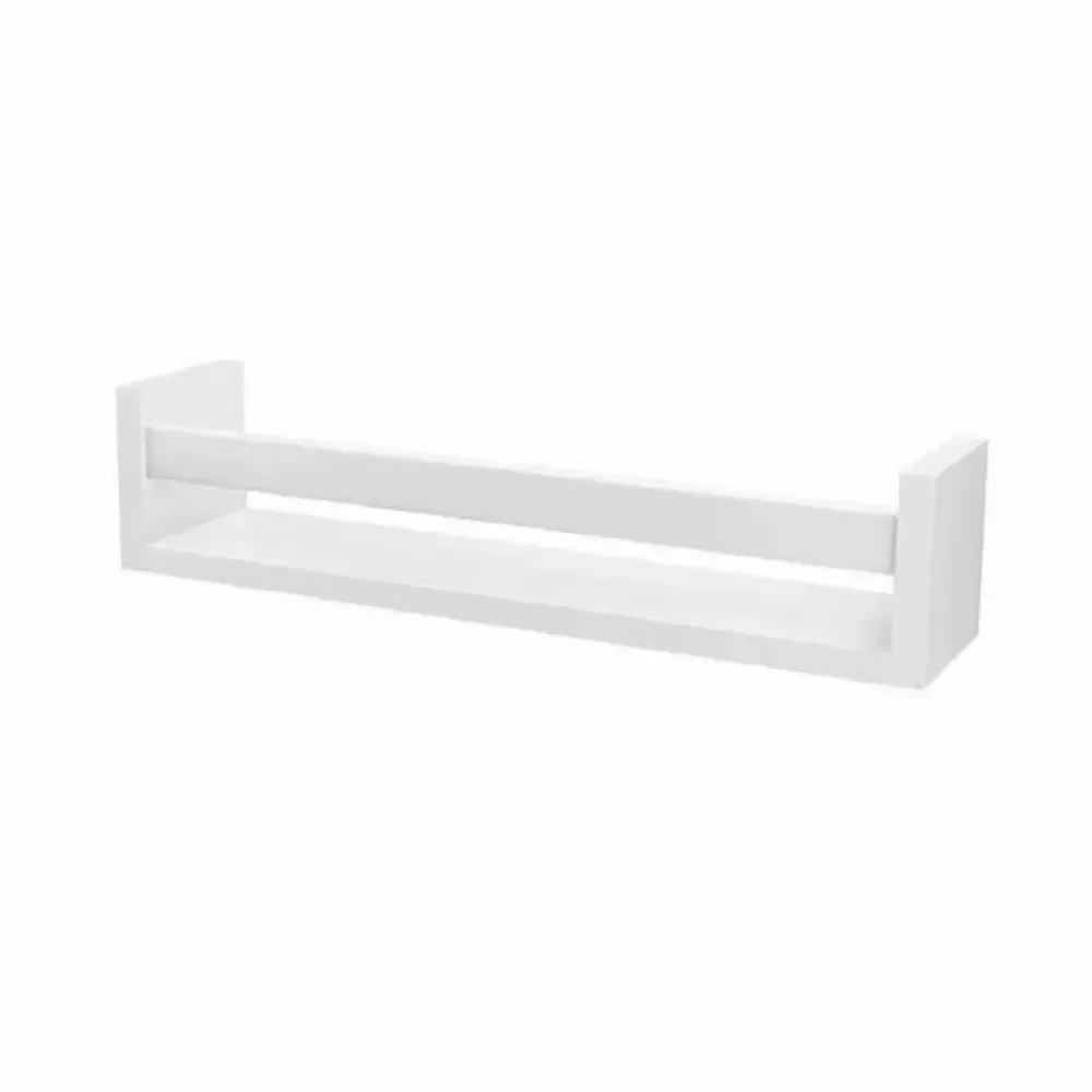 Repisa Revistero De Pared Negro Prat-K 45X10X10Cm 