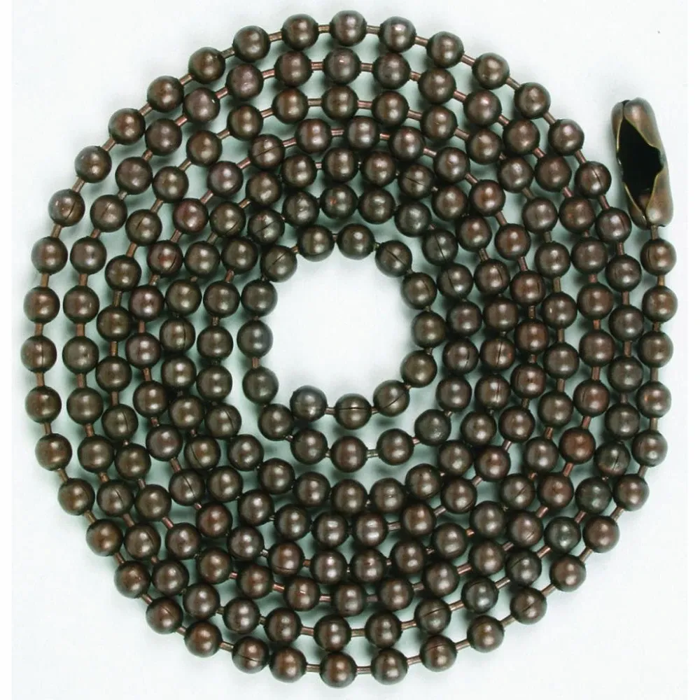 Cadena Bolita 3 pies No.6 Bronce Con Union