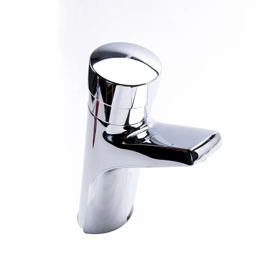 Llave para Lavabo Genebre 1/2-Pulgada Push Antivandalismo.