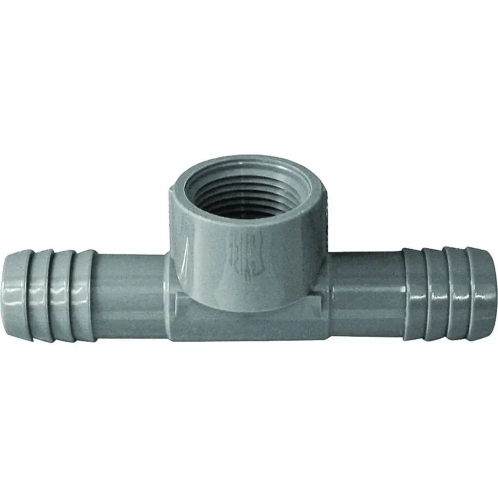 Tee para Poliducto 1/2 plgHembra con Rosca