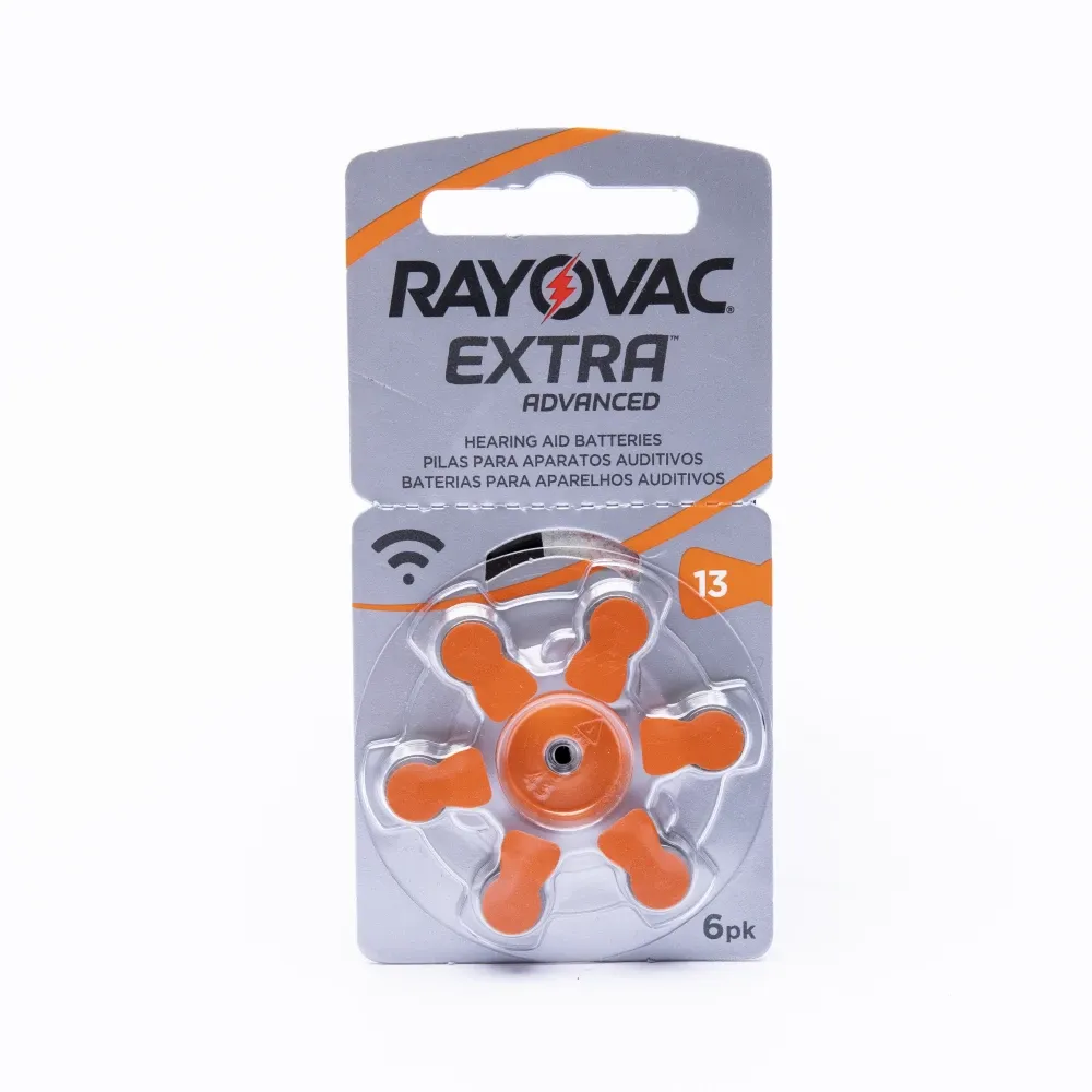 Pila Rayovac 1.4V 6Piezas para Audifonos 13 Au