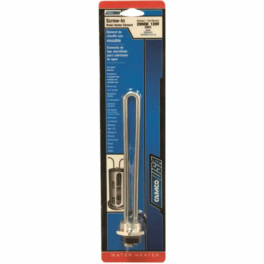 Resistencia Con Rosca Para Calentador De Agua Canco 2000W 120V