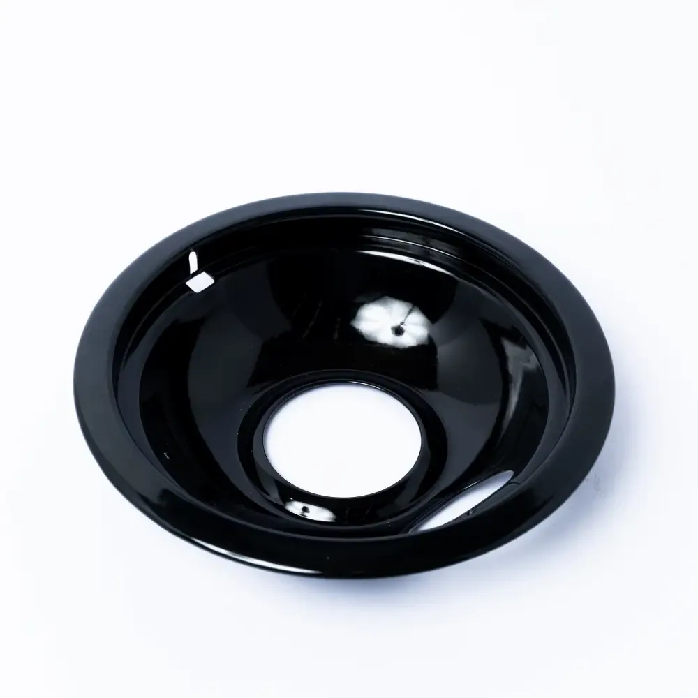 Plato Porcelanado Negro Para Estufa 6-Plg