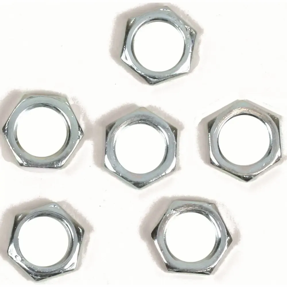 Tuerca Hexagonal De Acero Para Lampara Jandorf 1/8Plg 6-Piezas