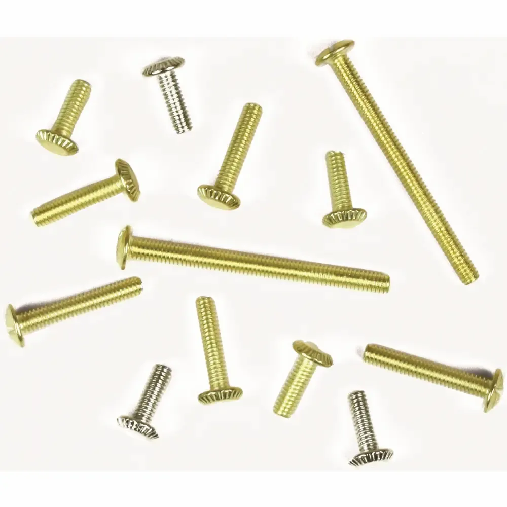 Juego Tornillos De Fijacion Para Lampara Jandorf 8/32Plgx1/2-2Plg 13-Piezas