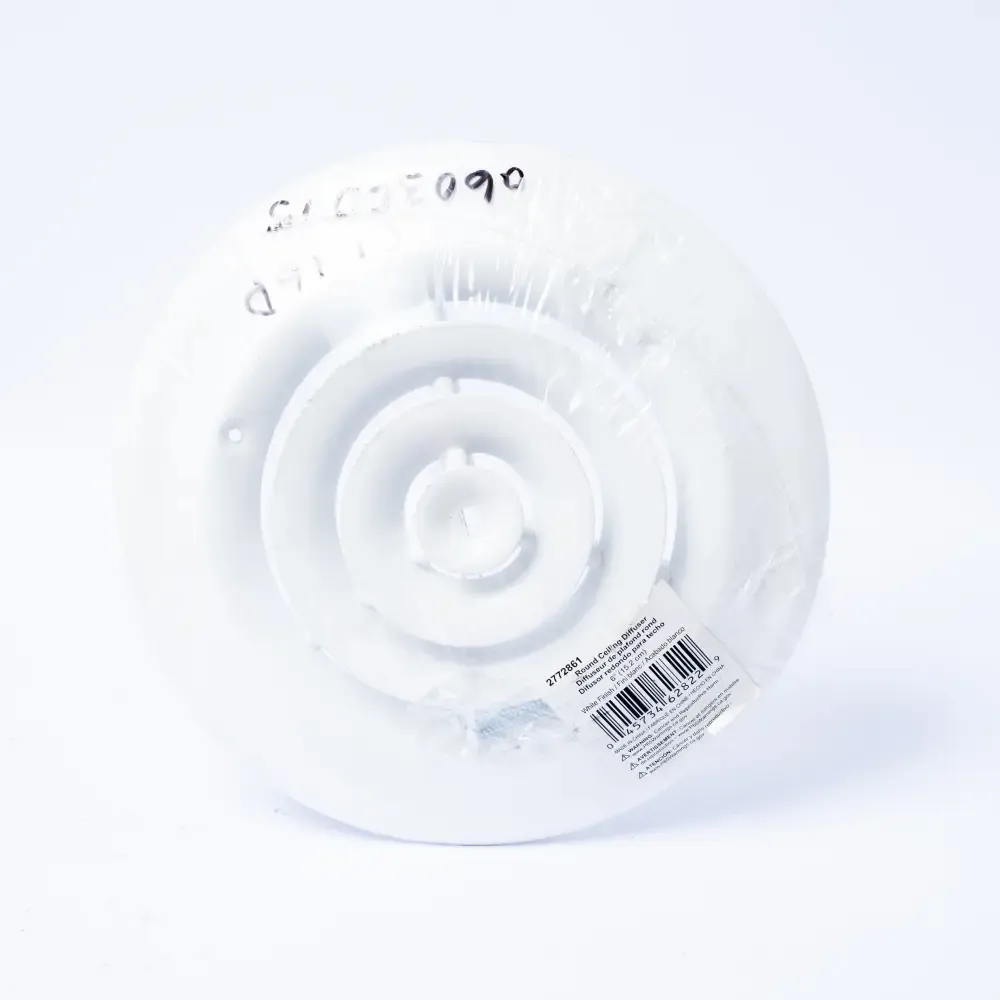 246 Redonda Metalica Blanca 6-Plg 