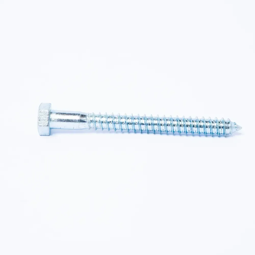 Tornillo Cabeza Hexagonal Tirafondo Galvanizado 1/2X5-Plg