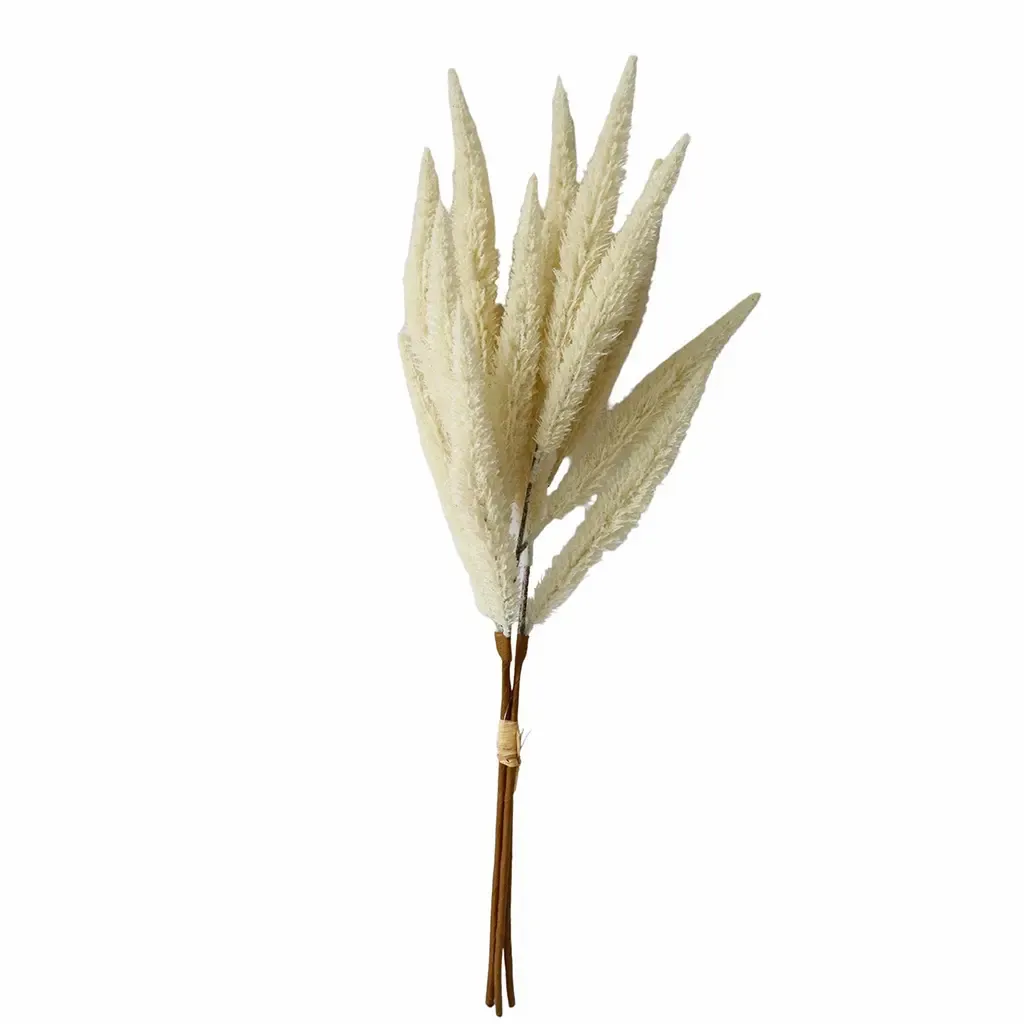 PLANTA ARTIFICIAL RAMA 64.8XCM BLANCO CREMA