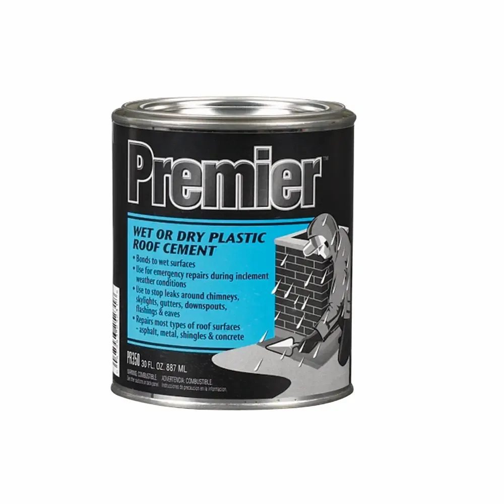 Asfalto Plastico Negro Para Concreto Uso Mojado Y Seco Henry 30-Onz