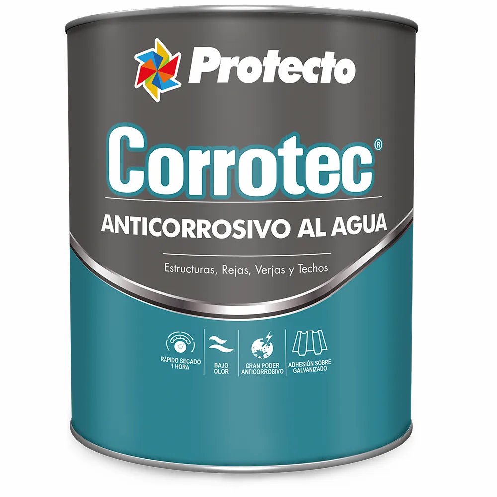 Pintura Protecto 6535 1/4 Rojo Teja Carrotec