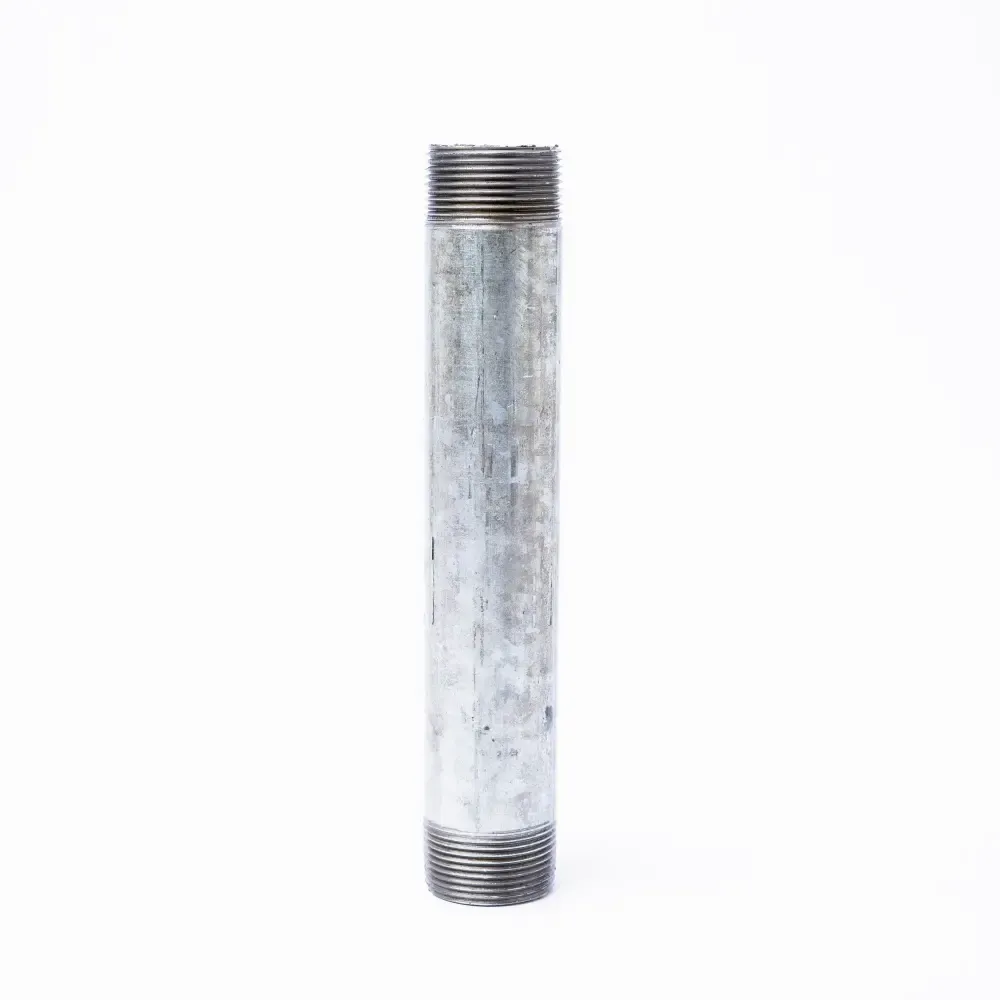 Niple Hierro Galvanizado Con Rosca Npt 1.1/4X9Plg