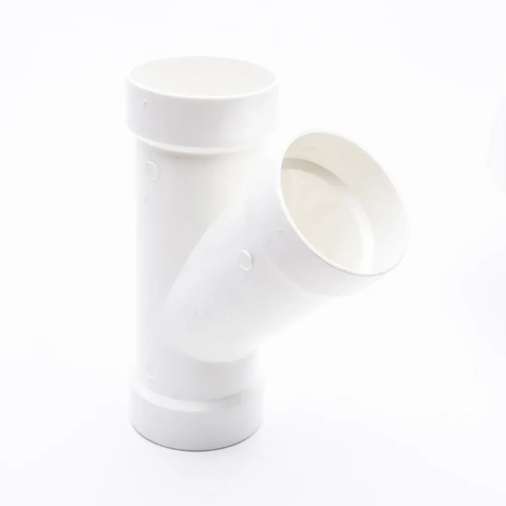 Yee PVC Sanitaria Dureco Lisa 2-plg Sencilla