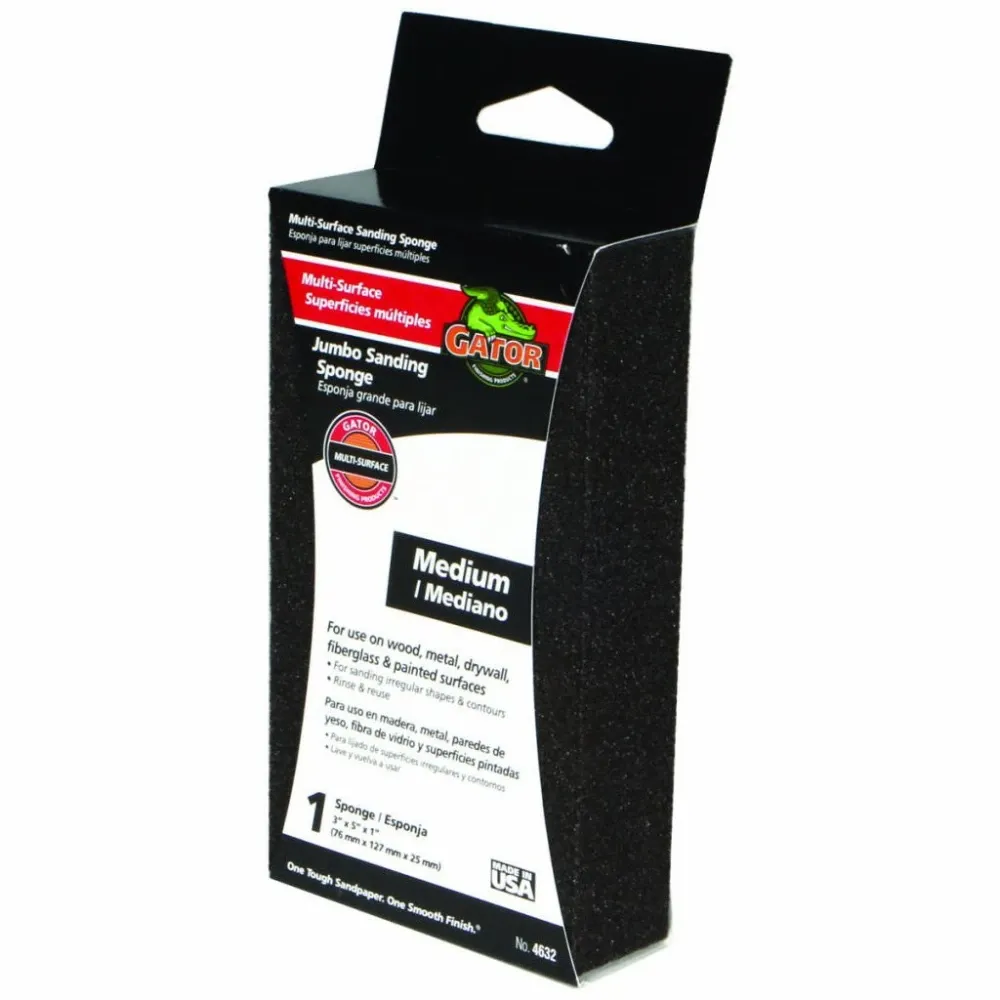 Esponja Lija Gator 3X5X1plg 60G Med