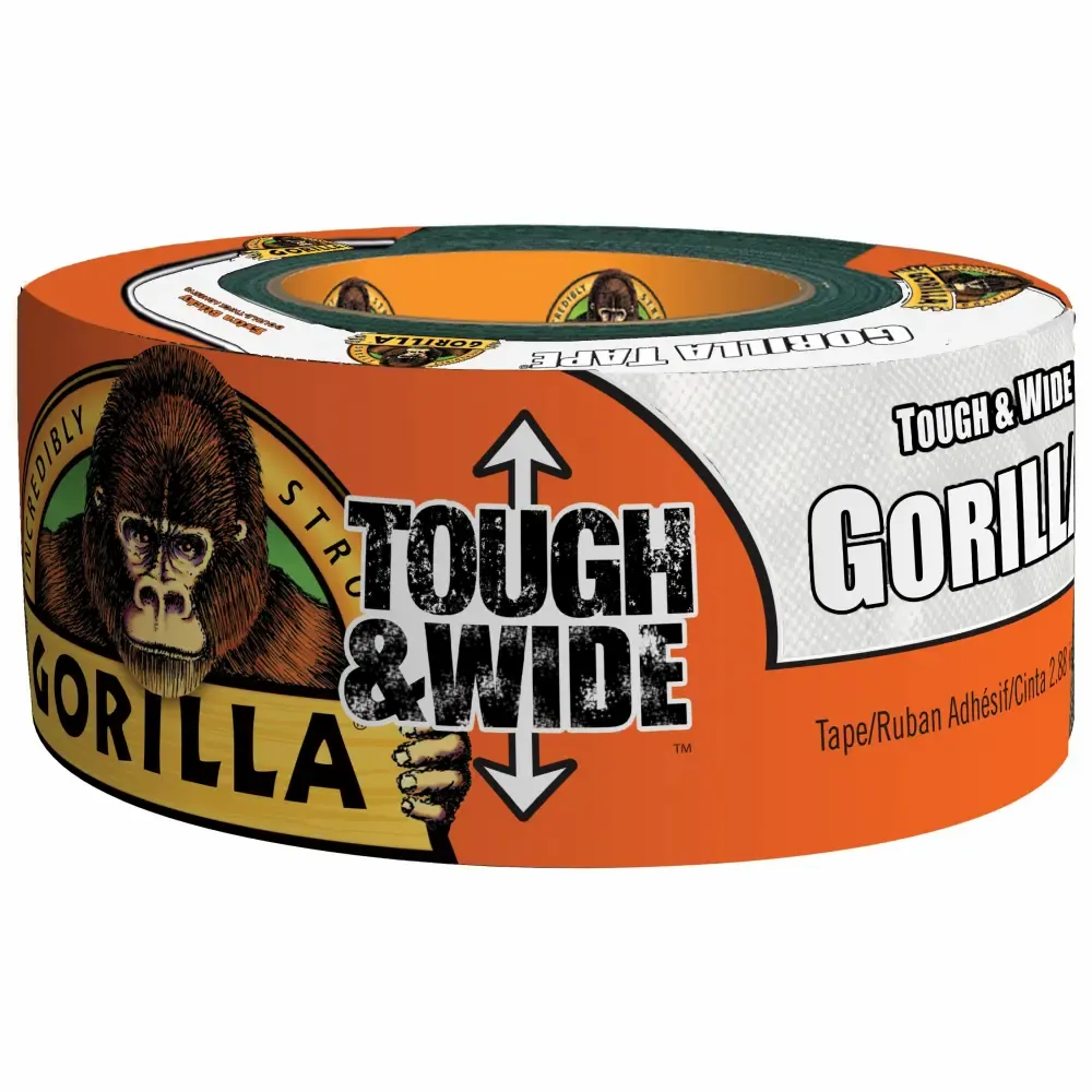 Cinta Adhesiva Ancha Blanca Gorilla 2.88Plg.X 25 Yardas