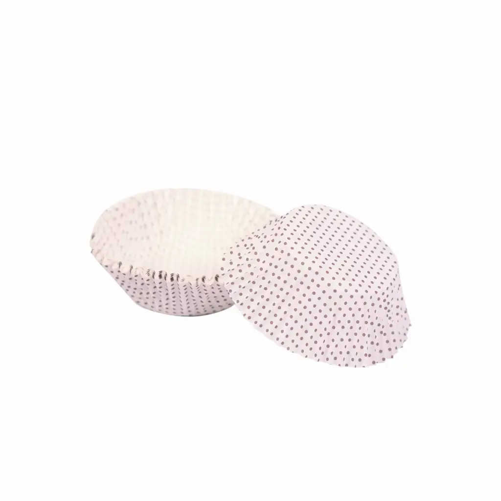 Molde De Papel Desechable Puntos Negros Para Quequito Ultimate 75-Piezas
