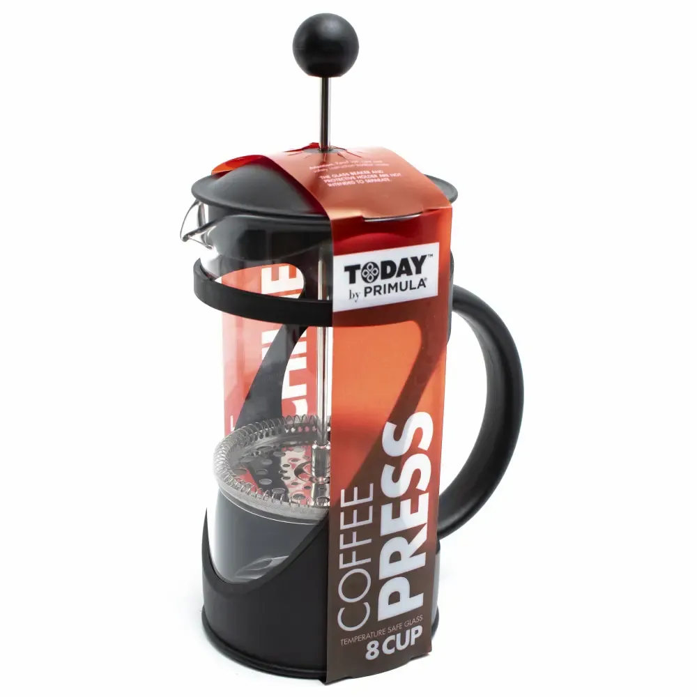 Cafetera Primula Francesa Con Prensa 8-Tazas Para Preparar Café.