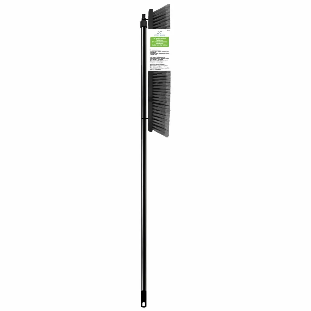 Escobillon Con Mango Metal Para Limpiar Interiores-Exteriores Mintcraft 24X54 Plg