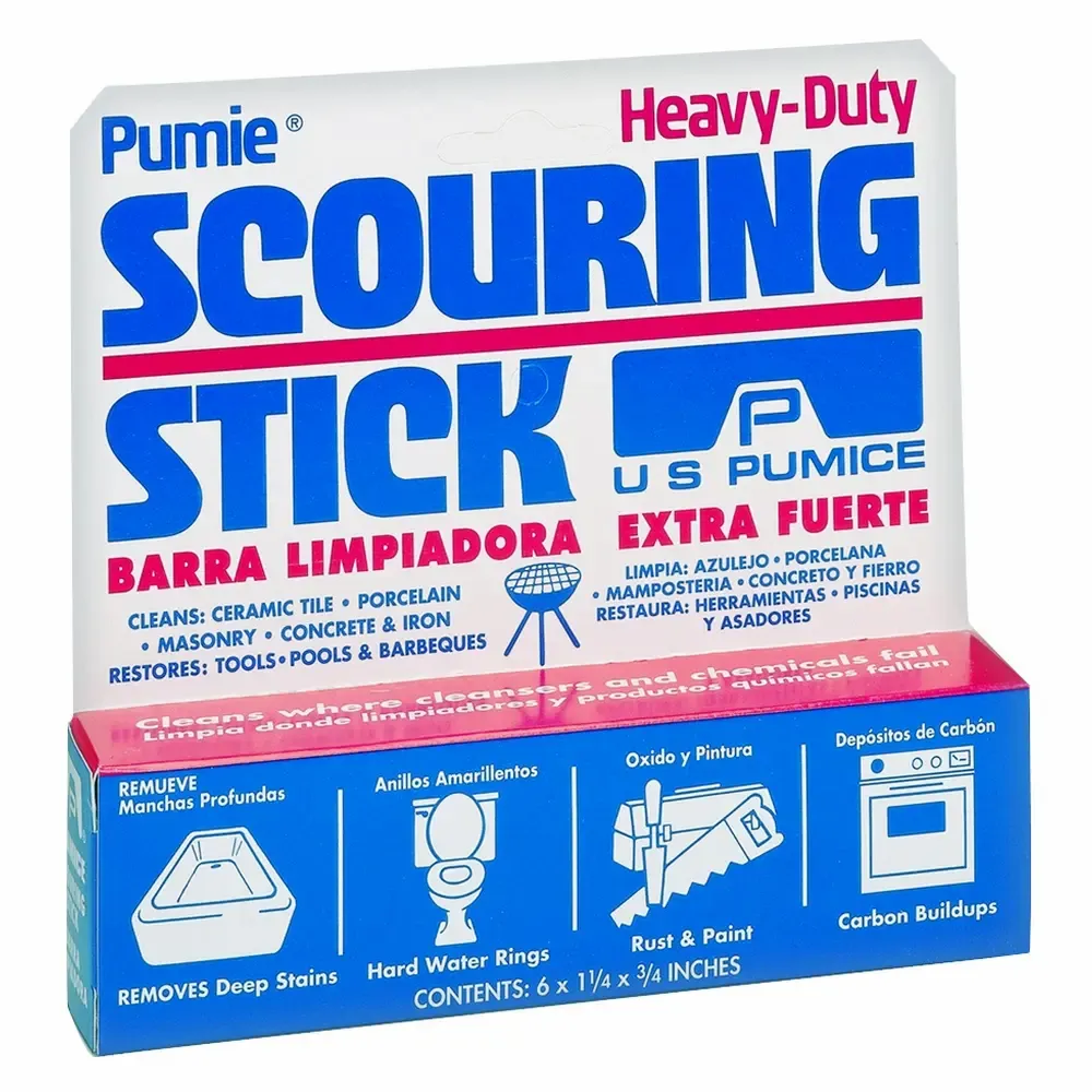 Barra Limpiadora De Piedra Poma Extra Fuerte Scouring-Stick 5.3/4X1.1/4Plg 