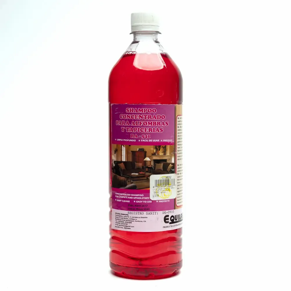 Limpiador Shampoo Para Alfombra Equilab 1-Litro