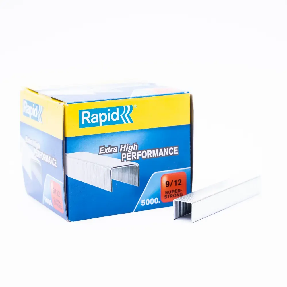 Grapas Galvanizada Strong N.9/12 Rapid 5,000-Piezas