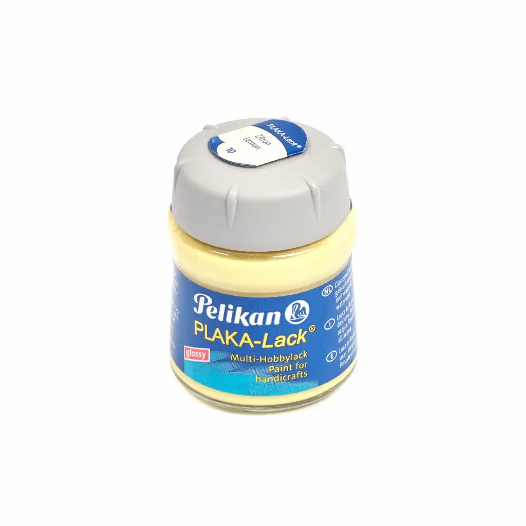 Pintura Plaka Amarillo Limon Pelikan 50Ml