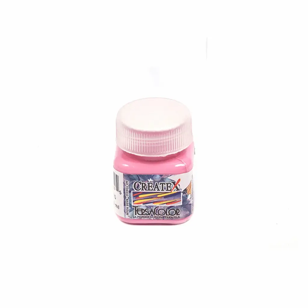 Pintura Textil Tersacolor Rosa Paris Natural Createx 30Ml