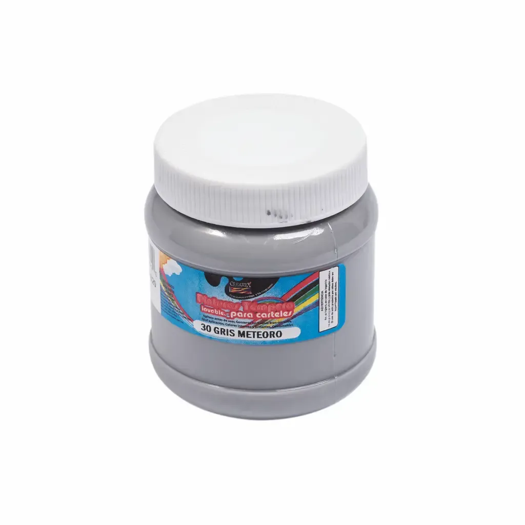 Pintura Tempera Gris Meteoro Natural Createx 250Ml