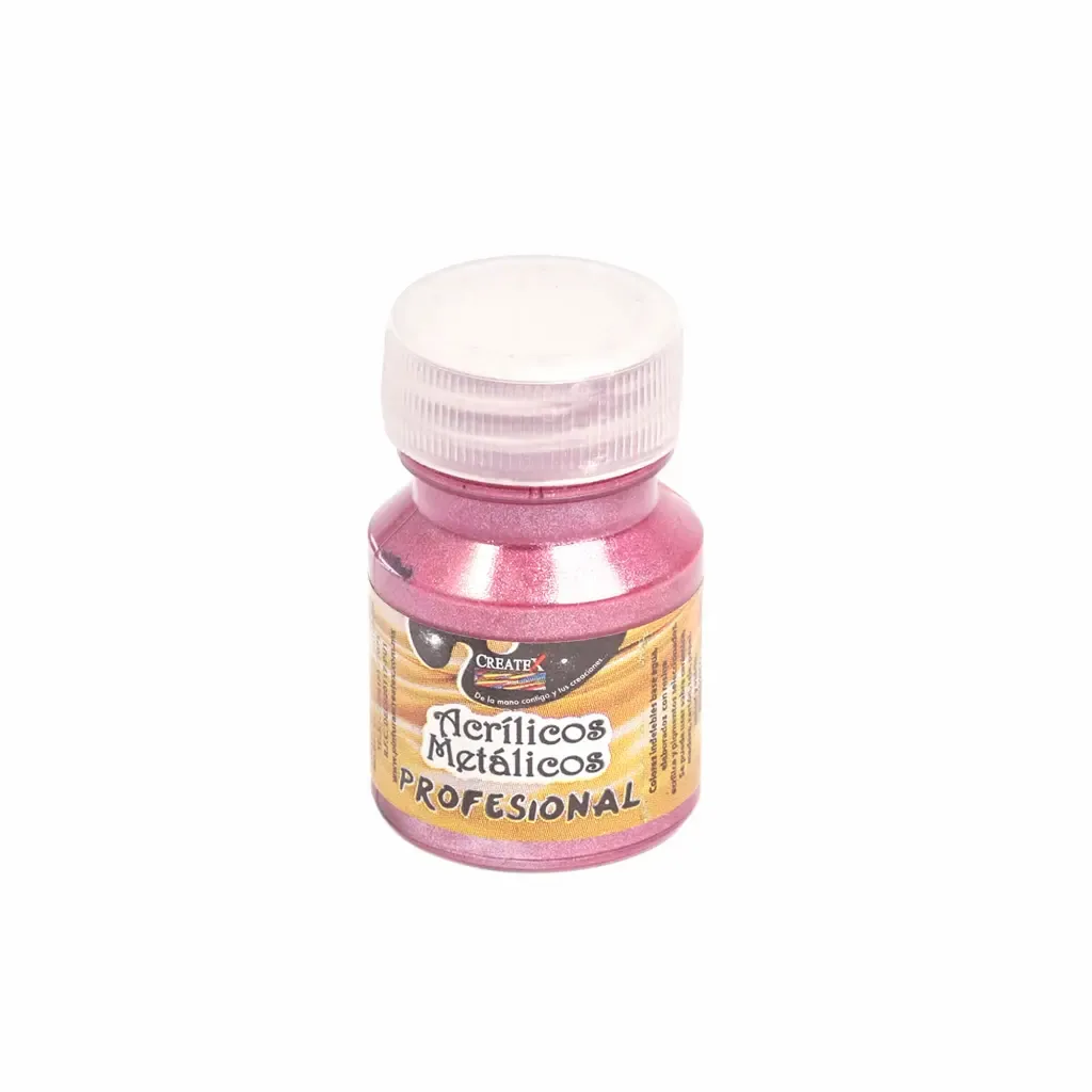 Pintura Profesional Acrílico Rojo Metalico Createx 30Ml