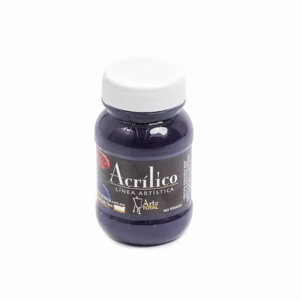 Pintura Acrilica Linea Artistica Violeta Natural Arte Total 100Ml