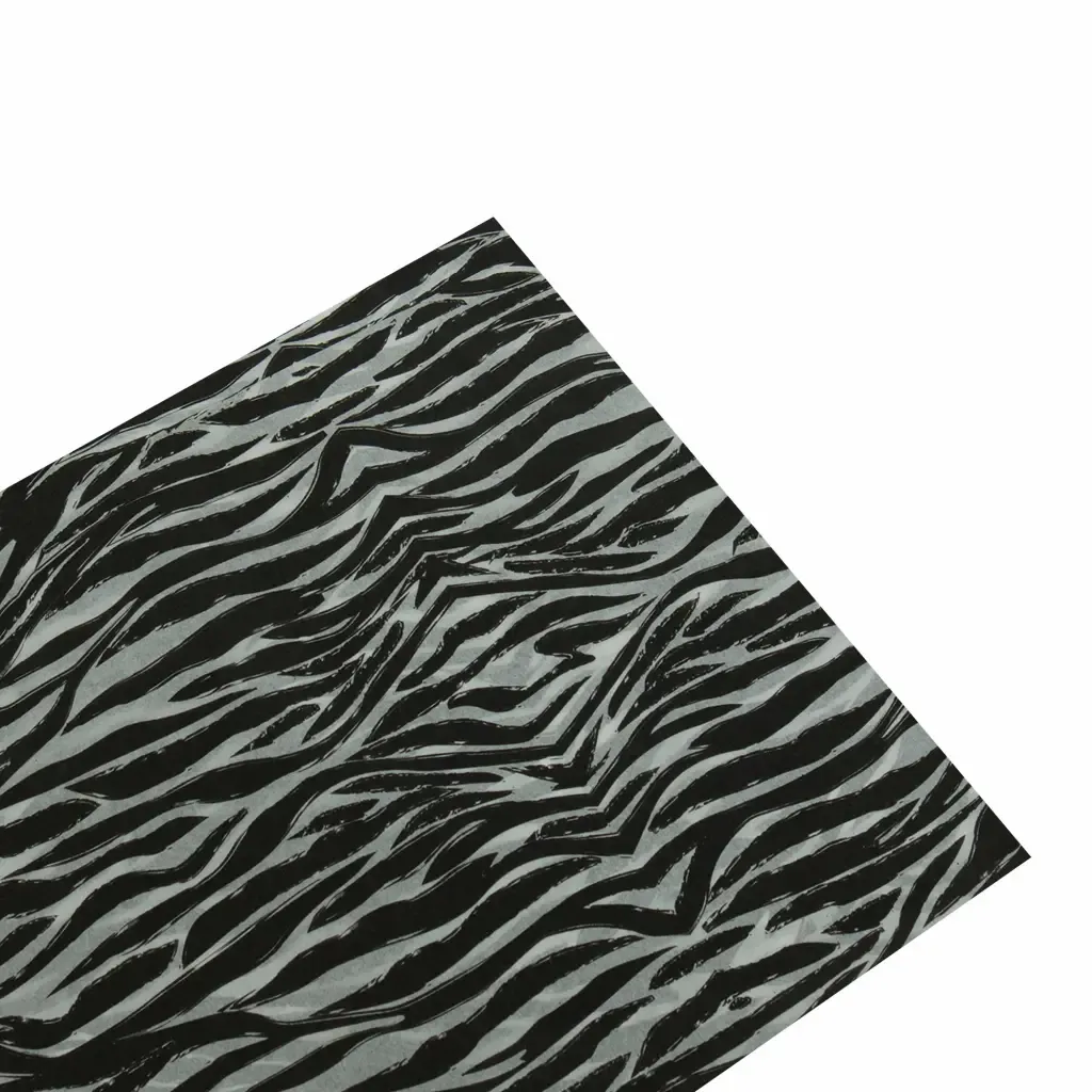 Papel China Diseño Franjas De Zebra 20X26Plg