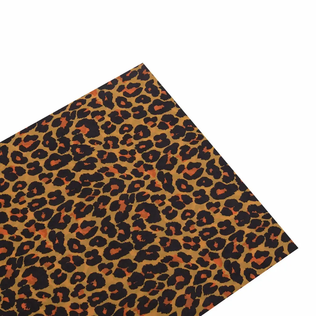 Papel China Diseño Patrón Piel De Leopardo 20X26Plg