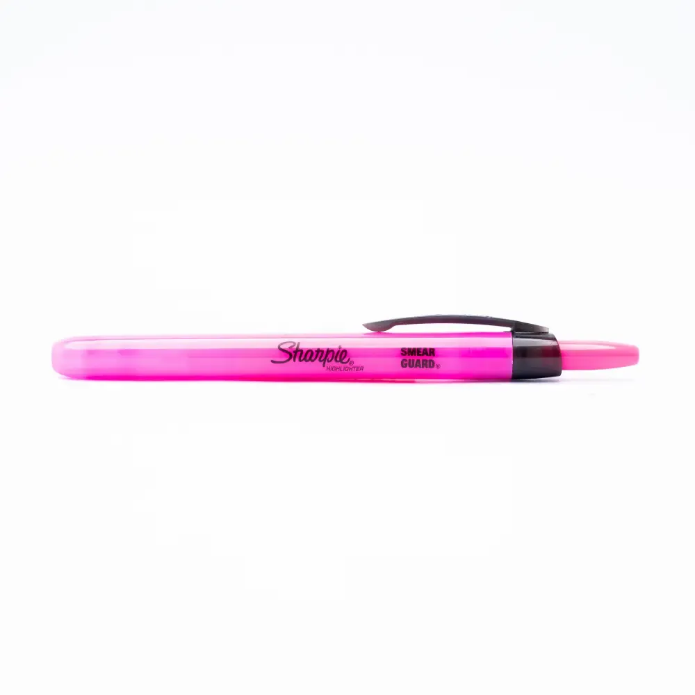 Marcador Retractil Rosado Neon Sharpie