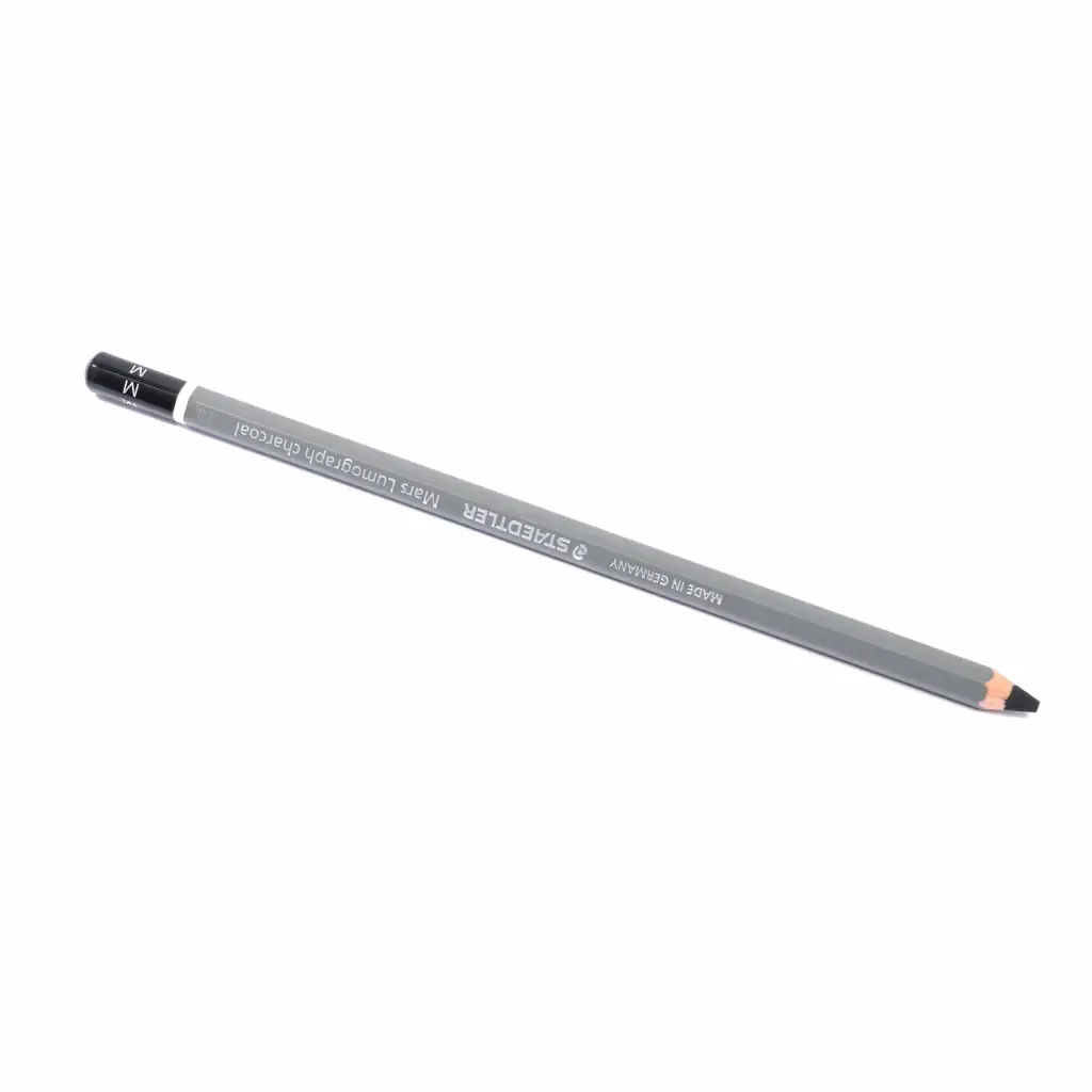 Lapiz Carboncillo Medio Charcoal Lumograph Staedlter 