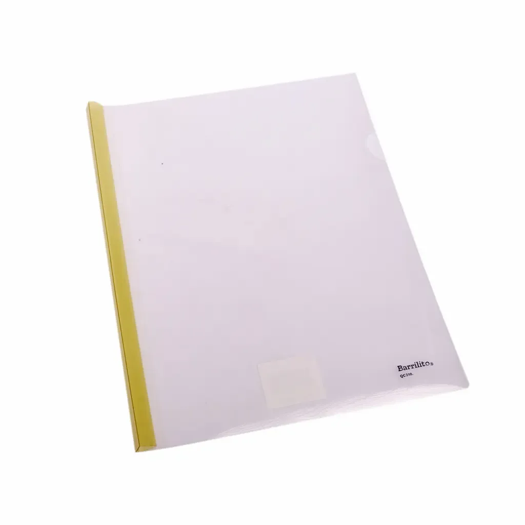 Folder Plastico De Costilla Colores Surtido Barrilito